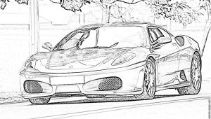 Coloriage Voiture Ferrari A Imprimer Coloriage De Ferrari A Imprimer Gratuit