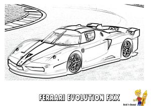 Coloriage Voiture Ferrari A Imprimer Dessin D Une Ferrari