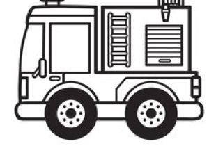Coloriage Voiture Pour tout Petit Camion De Pompier   Colorier Coloring Pinterest