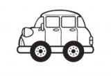 Coloriage Voiture Pour tout Petit Coloriage Véhicules Pour Petits Sur Hugolescargot