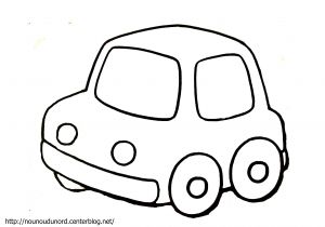 Coloriage Voiture Pour tout Petit Voiture Coloriage Enfant