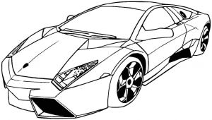 Coloriage Voitures A Imprimer Voiture Sport Tuning 15 Transport – Coloriages à Imprimer