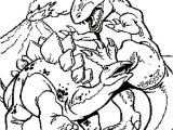 Coloriage Volcan Avec Dinosaure Coloriage Affrontement Dinosaures En Ligne Gratuit   Imprimer