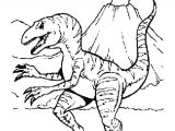 Coloriage Volcan Avec Dinosaure Coloriage D Un Tyrannosaure Pr¨s D Un Volcan