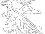 Coloriage Volcan Avec Dinosaure Coloriage Dinosaure Les Beaux Dessins De Animaux   Imprimer Et