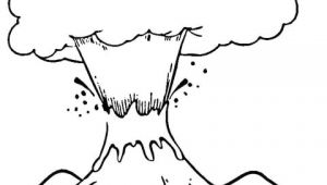 Coloriage Volcans Imprimer Coloriage Volcan En éruption
