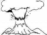 Coloriage Volcans Imprimer Volcan 14 Nature – Coloriages   Imprimer