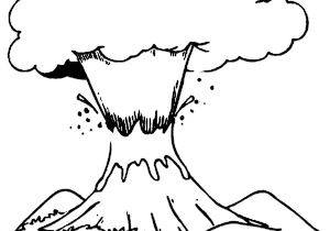 Coloriage Volcans Imprimer Volcan 14 Nature – Coloriages   Imprimer