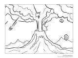 Coloriage Volcans Imprimer Volcan 21 Nature – Coloriages   Imprimer
