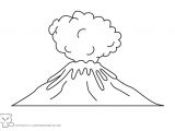 Coloriage Volcans Imprimer Volcan 8 Nature – Coloriages   Imprimer