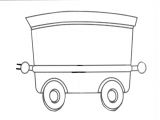 Coloriage Wagon De Train Calendrier Perpétuel Petit Train