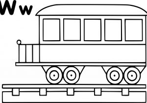 Coloriage Wagon De Train Coloriage Wagon