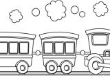 Coloriage Wagon De Train Train Lo Otive 25 Transportation – Printable