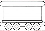 Coloriage Wagon De Train Wagon à Colorier