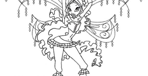 Coloriage Wings à Imprimer Coloriage Imprimer Winx Flora Du Club Winx Coloriage Winx