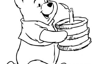 Coloriage Winnie L Ourson à Imprimer Gratuit 35 Fantaisie Décor Coloriage De Gateau D Anniversaire A Imprimer
