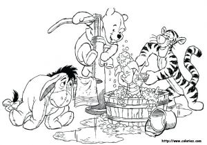 Coloriage Winnie L Ourson à Imprimer Gratuit Winnie 5 Coloriage Winnie Lourson Et Ses Amis Coloriages Pour