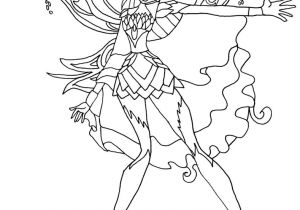 Coloriage Winx à Imprimer Coloriage Bloom Bloomix Winx   Imprimer