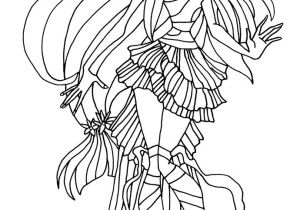 Coloriage Winx à Imprimer Coloriage Winx Bloomix Musa