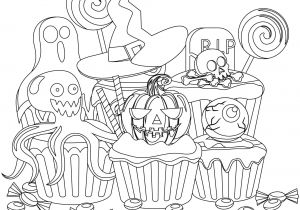 Coloriage Winx A Imprimer Saison 4 Coloriage De Cupcake Halloween   Imprimer