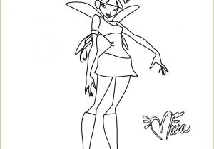 Coloriage Winx A Imprimer Saison 4 Coloriage De Winx Bloomix A Imprimer