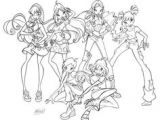 Coloriage Winx A Imprimer Saison 4 Die 13 Besten Bilder Von Winx Club