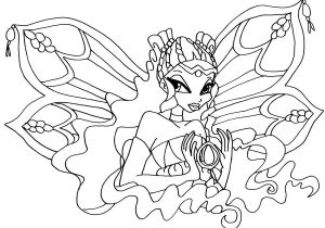 Coloriage Winx Bloom Coloriage Winx Bloom Enchantix