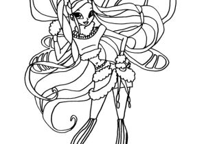 Coloriage Winx Club à Imprimer Stella 2 Winx Club Coloring Pages Printable