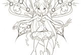 Coloriage Winx Club Fairies to Print and Color