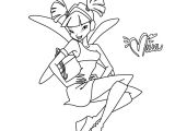 Coloriage Winx En Ligne Coloriages Musa   Colorier Fr Hellokids
