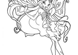 Coloriage Winx Flora Winx Club Flora Coloring Pages