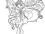 Coloriage Winx Stella Free Winx Club Enchantix Colouring Pages
