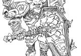 Coloriage World Of Warcraft Warcraft 4 Video Games – Printable Coloring Pages