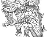 Coloriage World Of Warcraft Warcraft 4 Video Games – Printable Coloring Pages