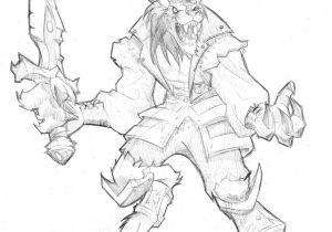 Coloriage World Of Warcraft Warcraft Jeux Vidéos – Coloriages   Imprimer
