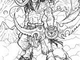Coloriage World Of Warcraft World Of Warcraft Coloring Pages World Of Warcraft Coloring Book