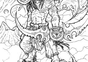 Coloriage World Of Warcraft World Of Warcraft Coloring Pages World Of Warcraft Coloring Book