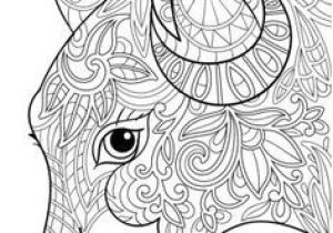 Coloriage Zen Animaux à Imprimer Hand Drawn Fox for Coloring Drawing Coloring Pinterest