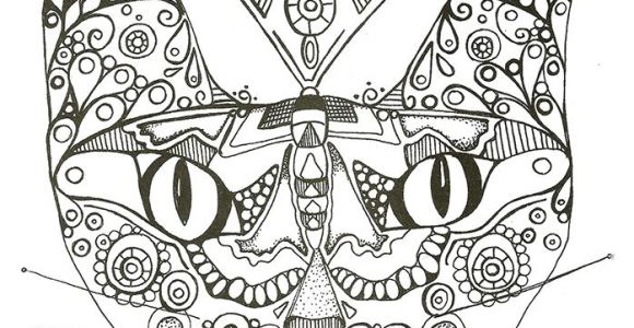 Coloriage Zen Chat à Imprimer Animaux Coloriages Difficiles Pour Adultes Coloriage Adulte soit