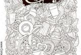 Coloriage Zen Noel à Imprimer Christmas Stocking Coloring Page Coloring Pages
