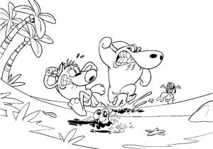 Coloriage Zig Et Sharko Index Of Coloriages 1040 G