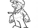 Coloriage Zombie à Imprimer Desenho De Super Mario Zumbi Para Colorir Tudodesenhos