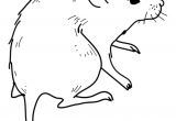 Coloriages Avec La souris Dessin D’une souris Prête à être Colorier