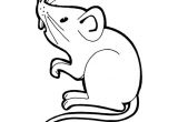 Coloriages Avec La souris souris Animaux – Coloriages à Imprimer
