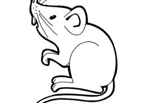 Coloriages Avec La souris souris Animaux – Coloriages à Imprimer