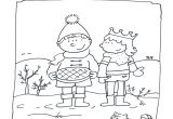 Coloriages Codés Maternelle Coloriage L Hiver Maternelle