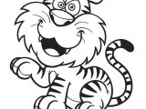 Coloriages D Animaux De La Savane Coloriage D Un Tigre Hugolescargot
