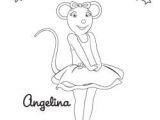 Coloriages De Ballerina Coloriages   Télécharger Angelina Ballerina