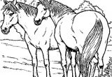 Coloriages De Chevaux A Imprimer Gratuit Coloriage Des Animaux De La Ferme