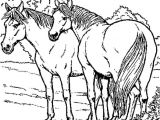 Coloriages De Chevaux A Imprimer Gratuit Coloriage Des Animaux De La Ferme